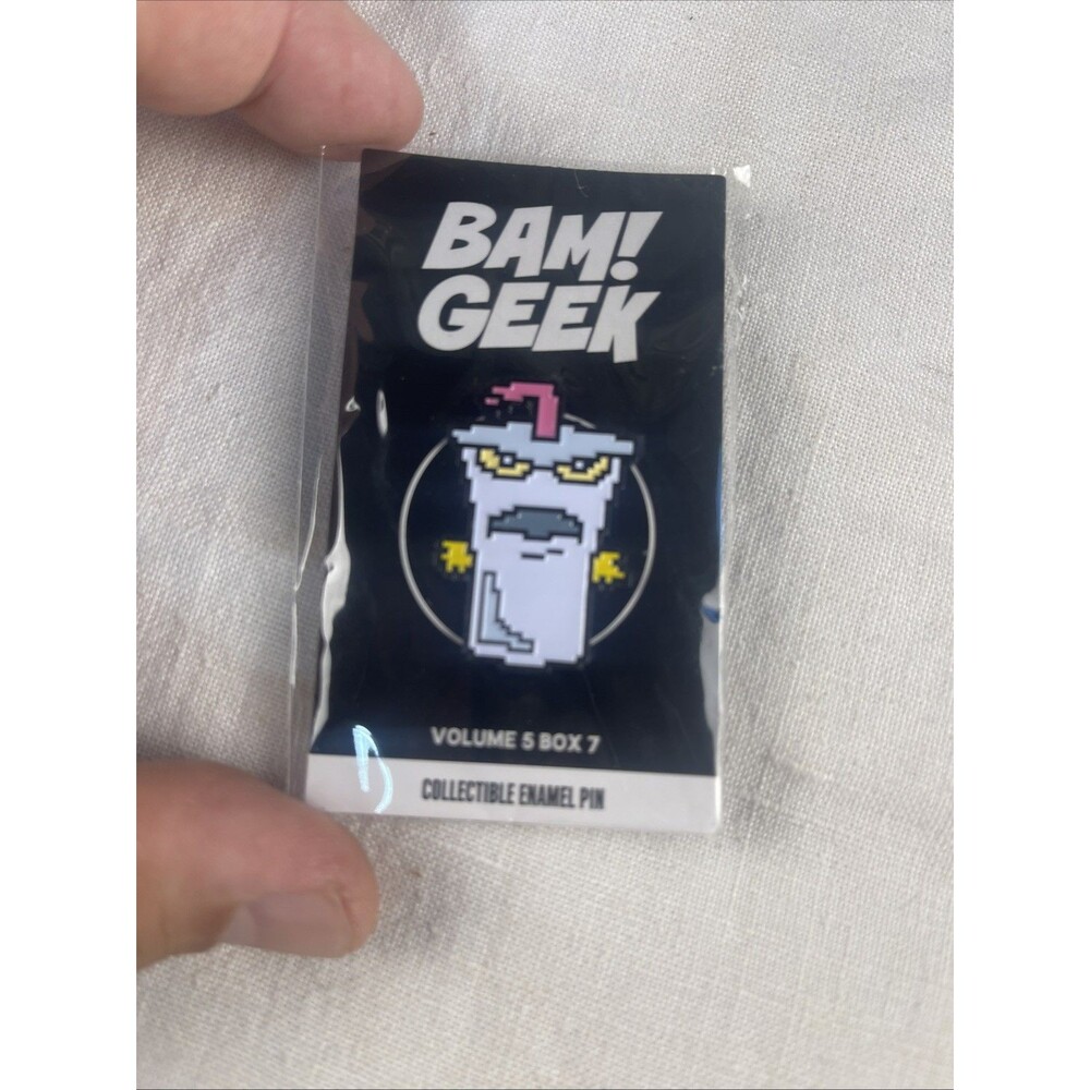 MIP-Bam! Geek- Aqua Teen Hunger Force "Shake" COLLECTABLE ENAMEL PIN/Limited